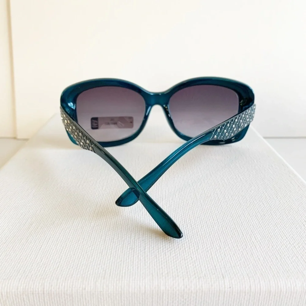 NWT FGX Aqua blue sunglasses